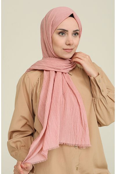 sefamerve Mio Shawl 1058-29 - Χρώμα σολομού