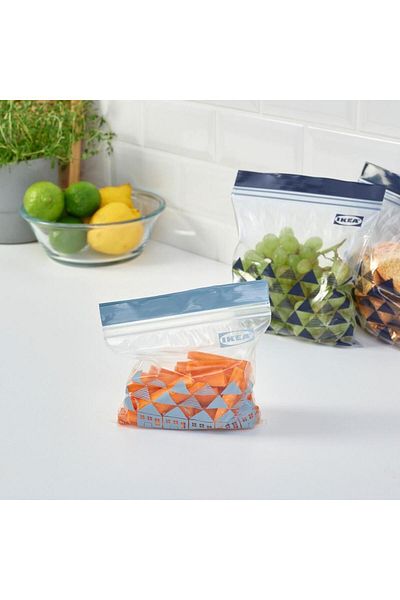 IKEA Light Blue Istad Refrigerator Bag - 60 Pieces 00525654