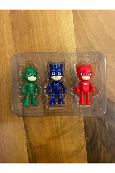 Magicway Pijamaskeliler Pjmasks Figür Oyuncak Seti 3lü Karakter Seti