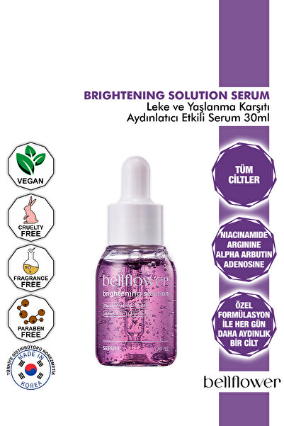 Bellflower Arbutin, Adenozin, Placodyn Içeren Leke Ve Kırışıklık Karşıtı Aydı...