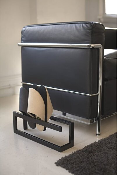 MERZANA Terlik ve Ayakkabı Standı, Metal Terlik Tutucu, Terlik Rafı