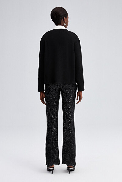 Touché Privé Κοντή ζακέτα με χρυσά κουμπιά