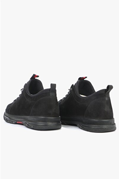 Hammer Jack Marsilya Hakiki Deri Siyah Erkek Ayakkabı