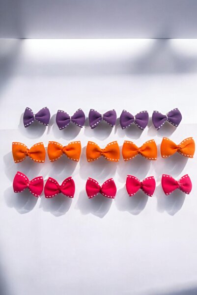 kalben accessories قوس قماش مكون من 15 قطعة - قوس شريطي مستورد مصنوع يدويًا