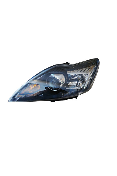 TYC - FORD FOCUS 2.5 Uyumlu ÖN SOL ( R) FAR  MERCEKLİ SİYAH ZEMİN 2008-2011