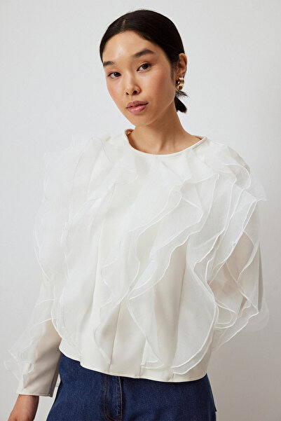 Touché Privé VOLANLI KREP TUNİK