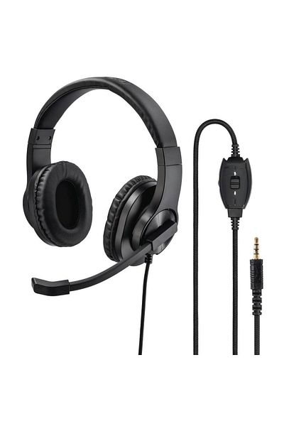 Hama HAMA Stereo Handset 139926 Black