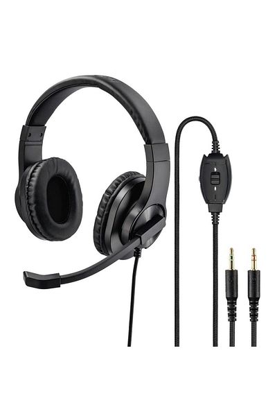 Hama 139925 HS-P300 Wired Over Ear Headphone Black