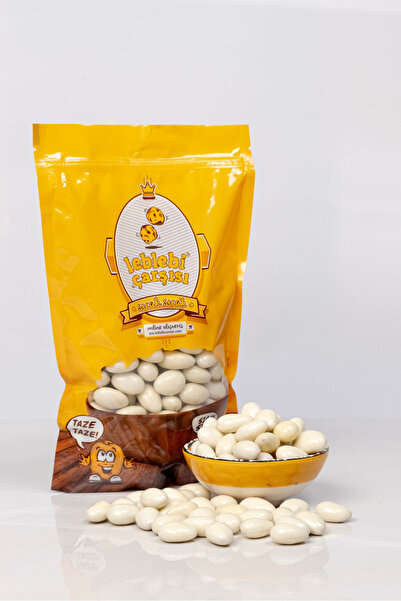 Leblebi Çarşısı Beyaz Çikolatalı Badem - 100 gr