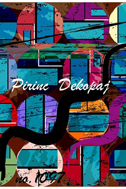 LİNEART ورق ديكوباج نحاسي Lineart رقم: L1097 - 29x42 سم