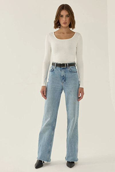 Hiccup Kare Yaka Uzun Kollu Body