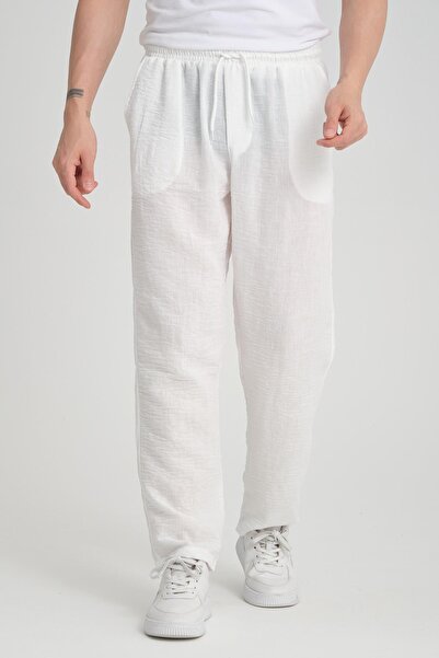 Valiberta Baggy Mold White Aerobin Trousers