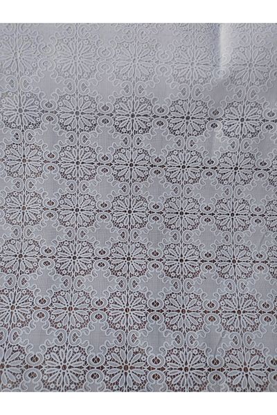KAPLANBABA PVC Lace Interior Cabinet Shelf Cover White Lace Refrigerator Drawer Anti-Slip Kitchen Coffee Table Multi-Purpose Cover