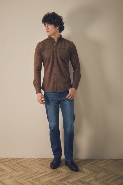 Fulla Moda Ίσιο τζιν παντελόνι με φερμουάρ