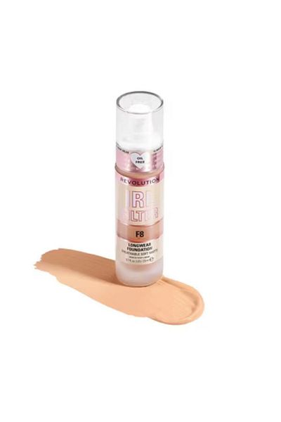 Revolution F8 Matte Foundation - Oil-Free and Flawless Look