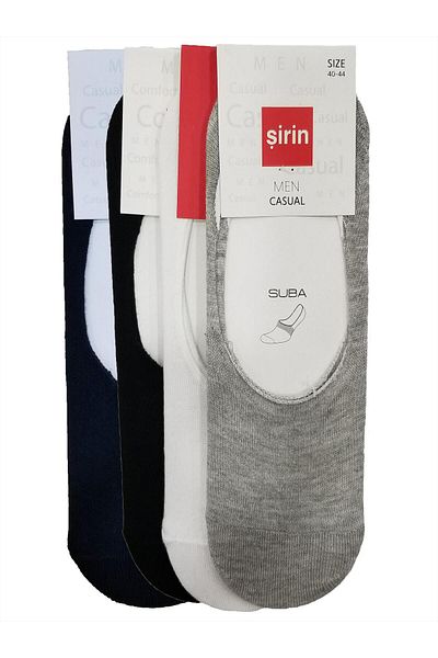 Şirin 12 броя мъжки чорапи Suba - балерини - 7020