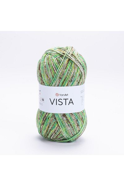 Yarnart Vista - Ebruli 9202 Model Knitted Rope Dress