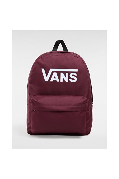 Vans Old Skool Print Bordo Sırt Çantası