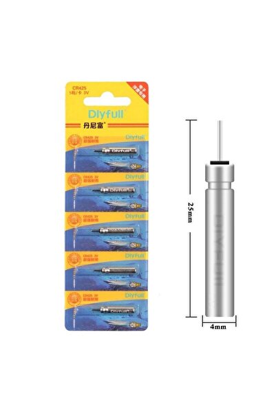 Genel Markalar Pilli Fosfor İçin Kullan At CR425 3.6V Lityum Pil (ŞARJ EDİLME...