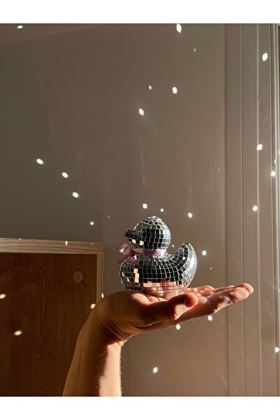 redame Ördek Disko Topu Dekorasyon Disco Heart silver Pinterest Aynalı Y2K