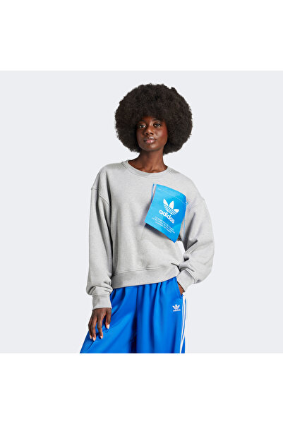 adidas Ksenia Tag Swt Women's Gray Hoodie