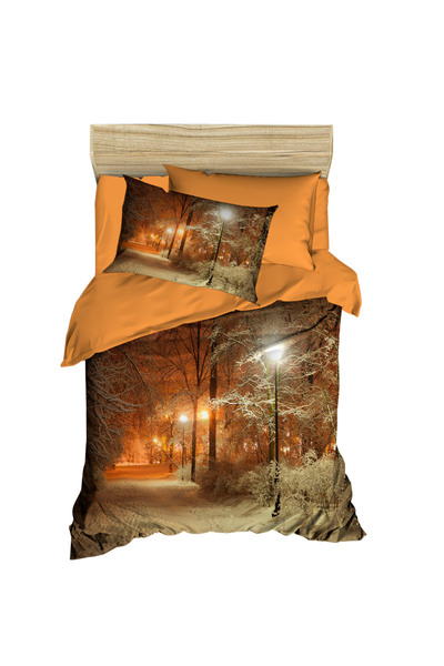 Fabeteks Winter Scenery Single Young Duvet Cover Set
