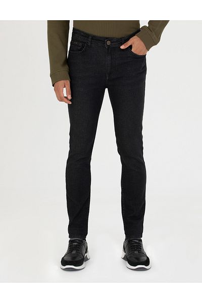 Pierre Cardin Μαύρο Slim Fit Jean Παντελόνι 50280202-VR046