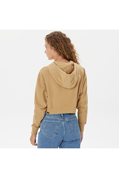 THE NORTH FACE Trend Crop Women's Khaki Hoodie