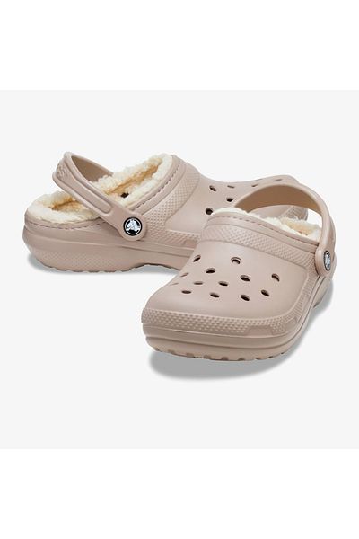 Crocs Klasické hnědé sandály s podšívkou (203591-2yb)
