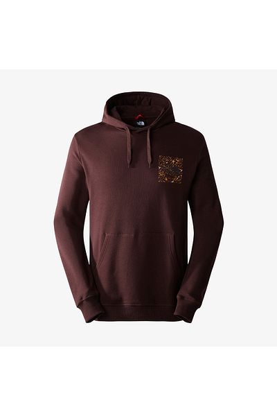 THE NORTH FACE Мъжки суитшърт с качулка Fine, кафяв