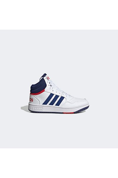 adidas Sportswear Hoops 3.0 Mid Kids White Sneakers