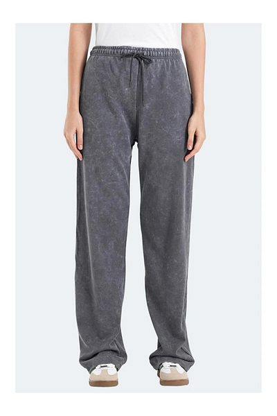 Slazenger Pantaloni de trening pentru femei VESPERA gri închis, gri închis