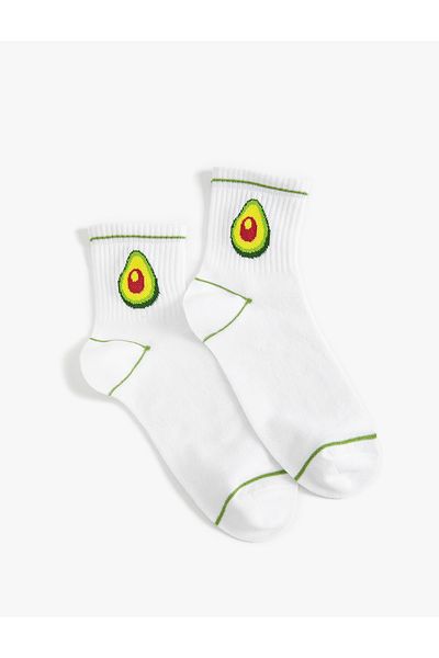 Koton Avocado Patterned Socks