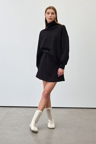 VATKALI Cotton Basic Sweatshirt