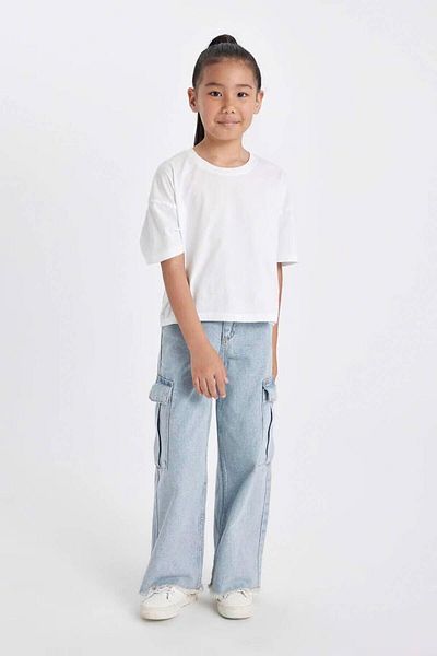 DeFacto A5734A8 Pantaloni Jeans pentru fete