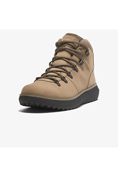 Timberland Hudson Road Mid Lace Up Waterproof Erkek Bej Outdoor Ayakkabı