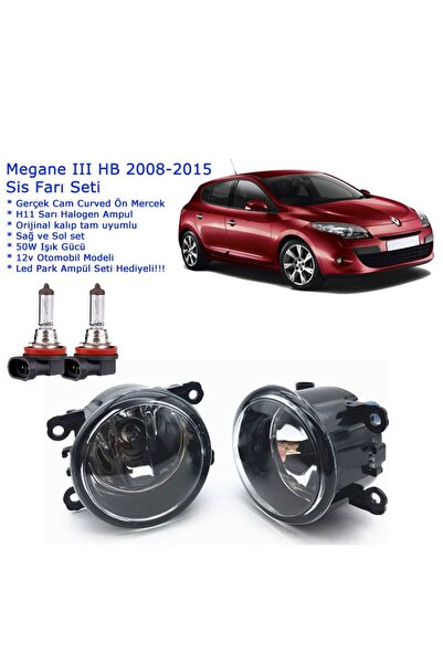 Myd Group RENAULT MEGANE III HB SİS FARI AMPULLU SET ( 2 ADET)