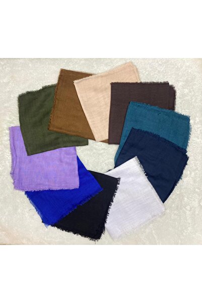 Organic Scarfs Eșarfă Flame Pachet 10 Eșarfă Bumbac Scrisă Distribuție Cadou 100x100cm