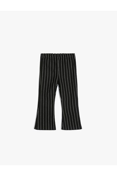 Koton Fitted Elastic Waist Spanish Leg Tights