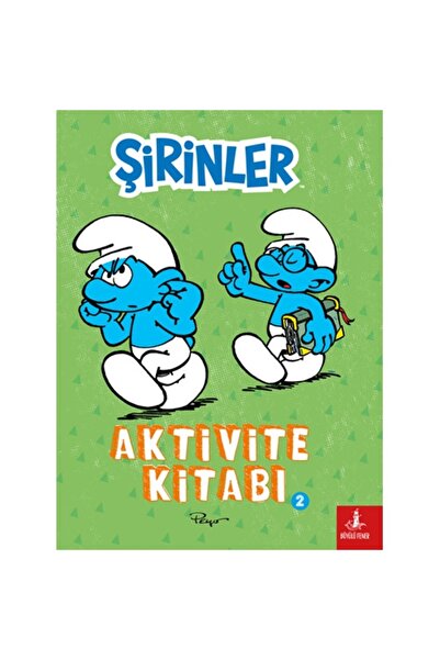 Büyülü Fener Yayınları Şirinler - Aktivite Kitabı 2 + Yapışkanlı Not Kağıdı