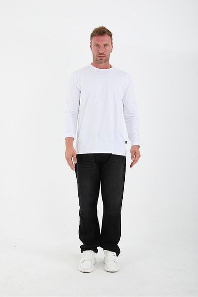 Valiberta Black Jeans Baggy Men's Trousers - Comfortable Fit