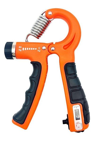 HEPİTOP Original Countered Hand Spring 60 kg - 5 kg Adjustable Hand Spring Wrist Muscle Strengthener