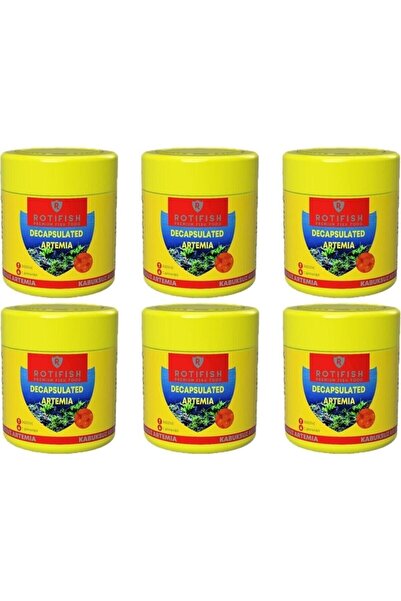 Rotfish Rotifish Kabuksuz Decapsulated Artemia Yavru Balık Yemi 20 Gr X 6 Adet