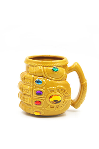 Livava Thanos Porcelain Mug, Yellow, 14X11