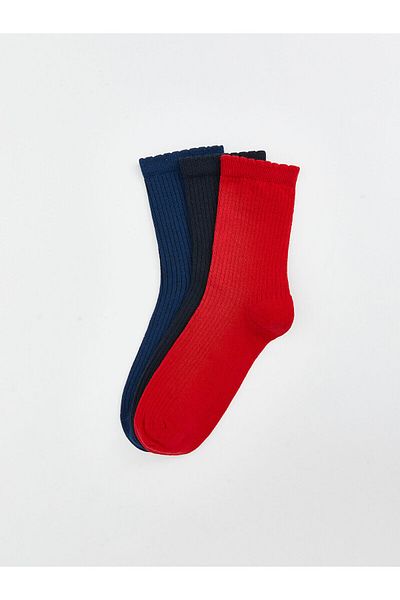 LC Waikiki Lcwk Women's Straight Socks 3 Pack