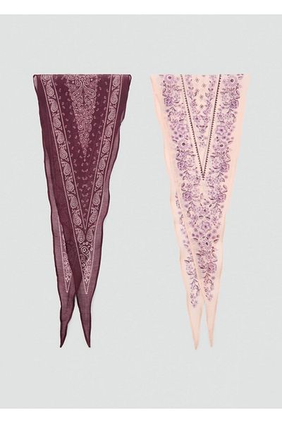 MANGO Woman Set de 2 bandane