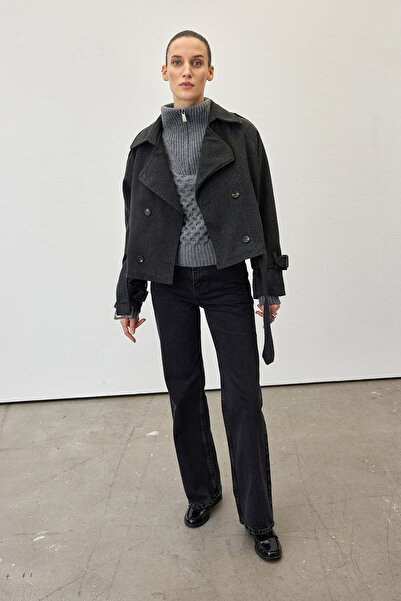 VATKALI Razítkové dvouřadé krátké sako