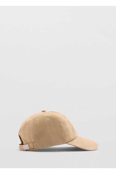 MANGO Man Suede Look Hat