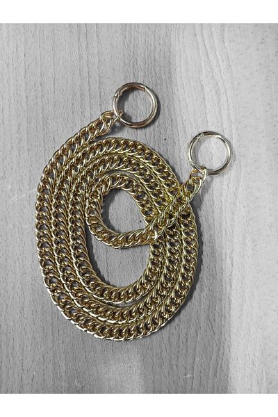 Kezban Tekstil Chain Double Braid Model 110cm 2 Pieces 3 cm Spring Ring