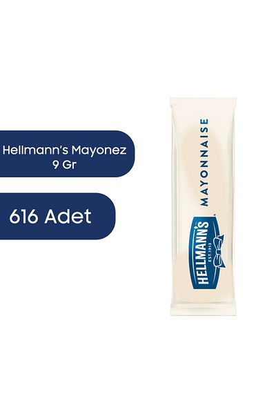 Knorr Hellmann's Disposable Mayonnaise 9 g 616 Pieces